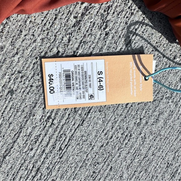 Kona Sol Rust Orange One-Piece Swimsuit NWT - Picture 5 of 8